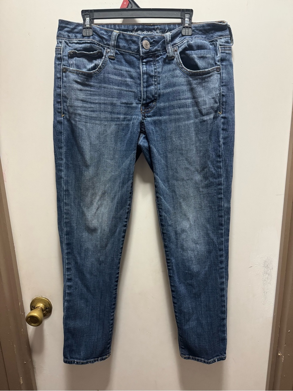 American Eagle Outfitters Women’s Skinny Jeans - Medium Blue Wash